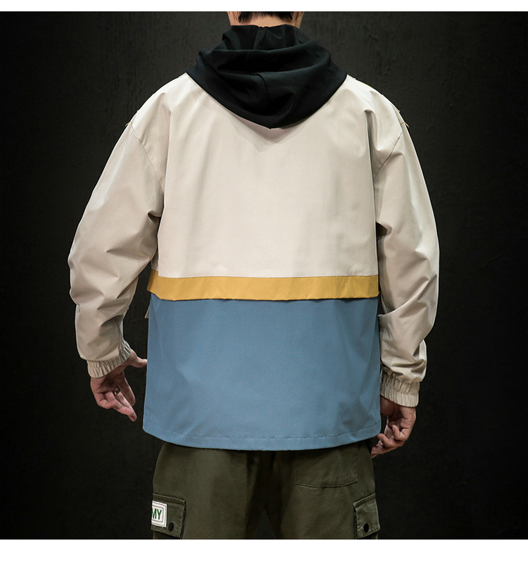 Colorblock Jacket Tooling Jacket