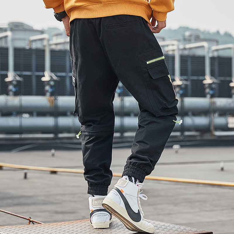 Zippered pocket beam overalls