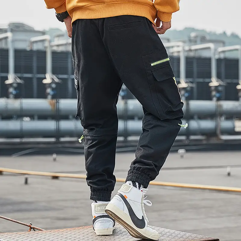 Zippered pocket beam overalls