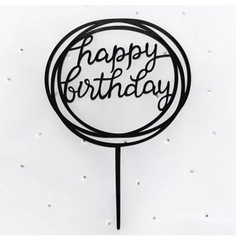 Acrylic Cake Insert Black - Shop at LoveMi