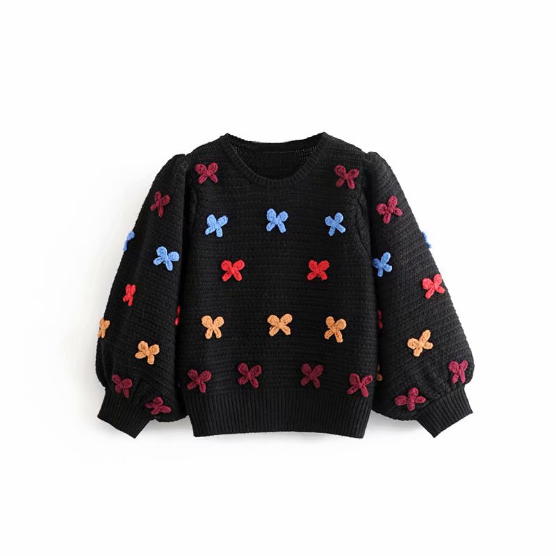 Cute sweet bow sweater