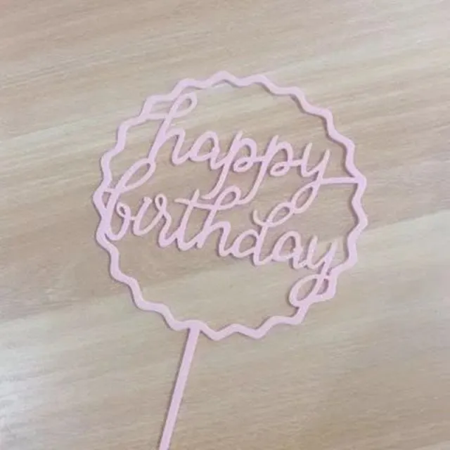 Acrylic Cake Insert Pink - Shop at LoveMi