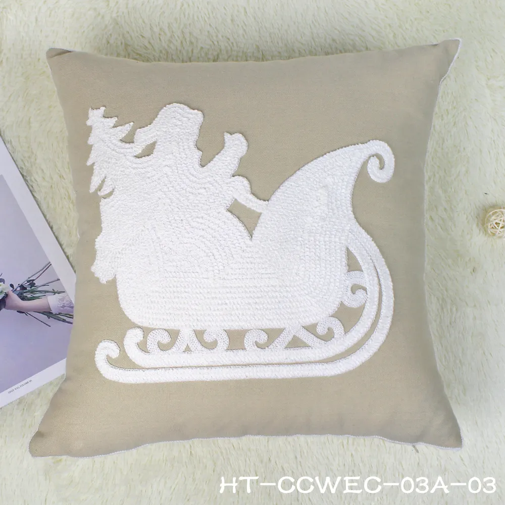 Christmas pillowcase - 04 Beige