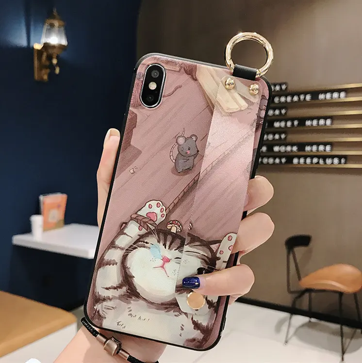 Compatible with Apple, Rose Flowers Wrist Strap