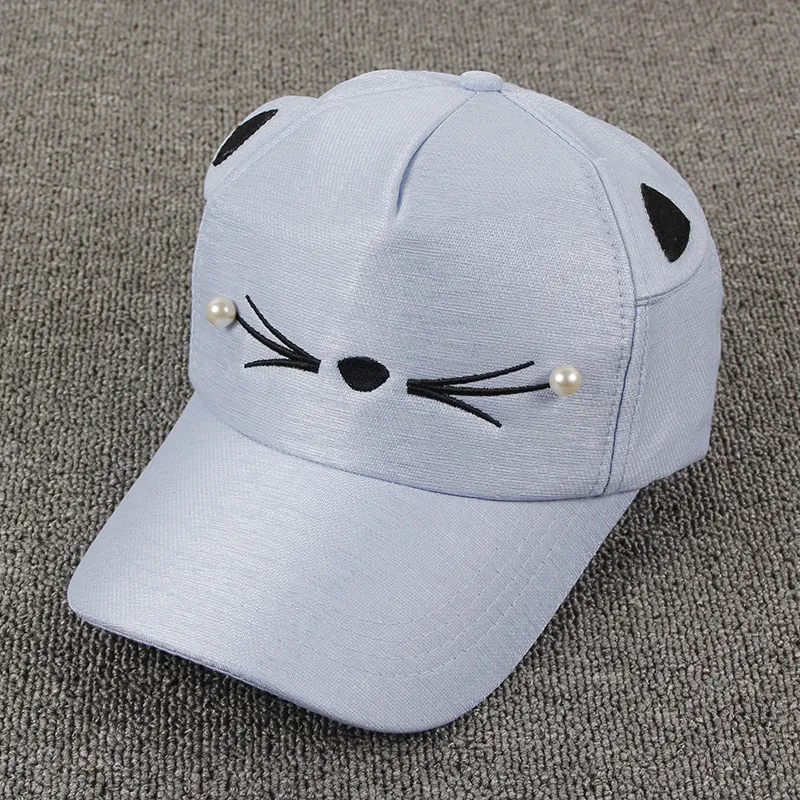 Cat ear baseball cap - Blue