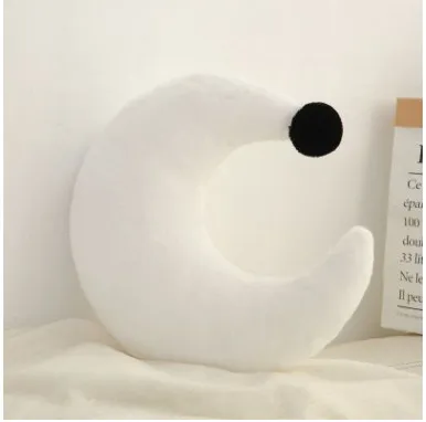 Star Moon Sofa Pillow White - Shop at LoveMi