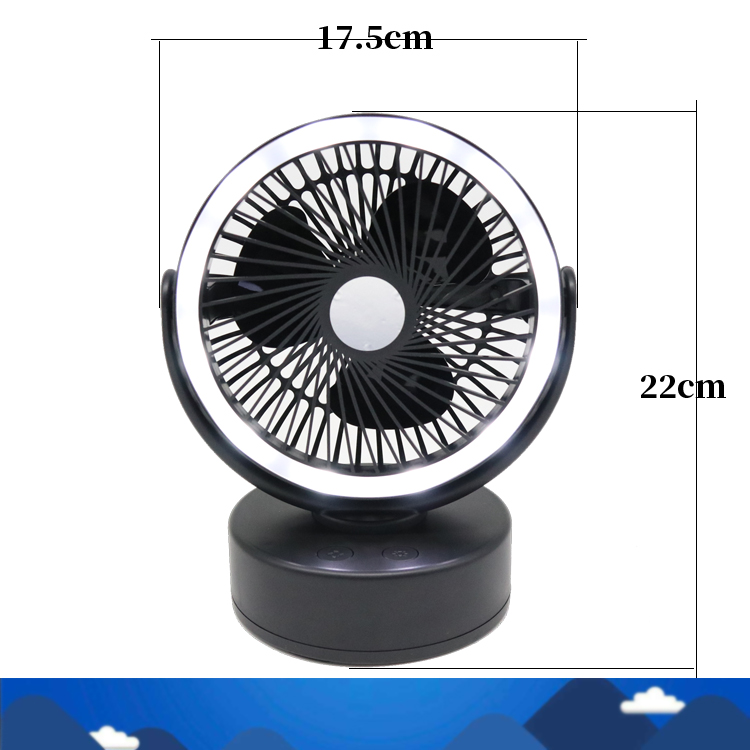 Tent LED fan light 3