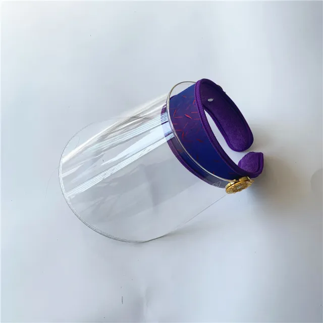 Rain cap UV protection big brim hat Purple - Shop at LoveMi