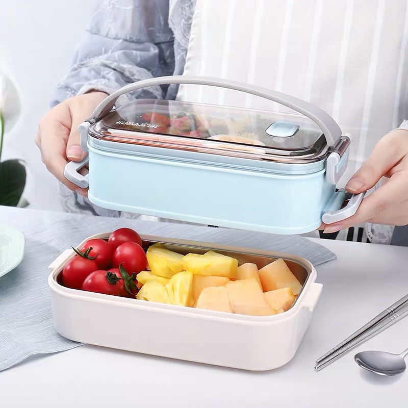 Separate portable multi-layer bento box