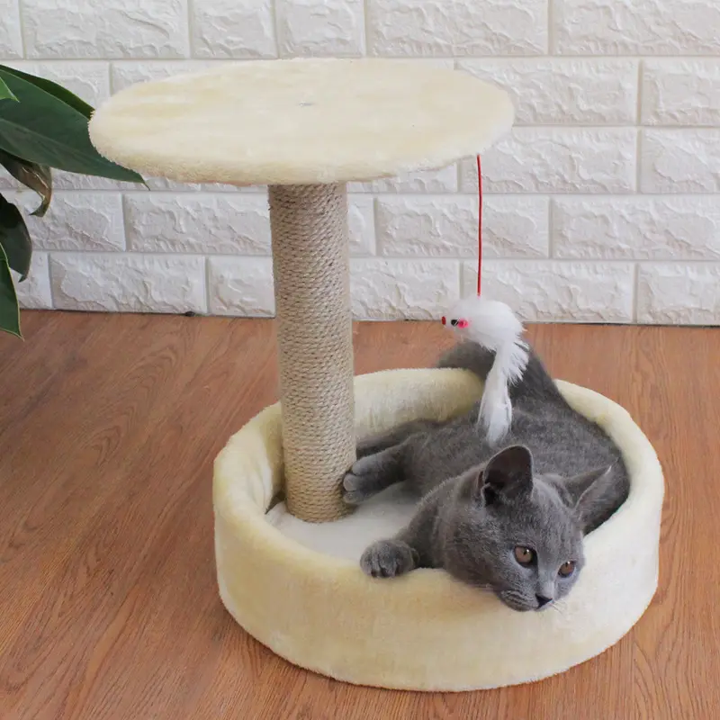 Cat tree small sisal toy jumping platform
