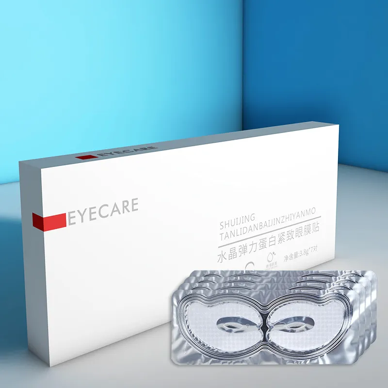 Golden Crystal collagen eye mask - White