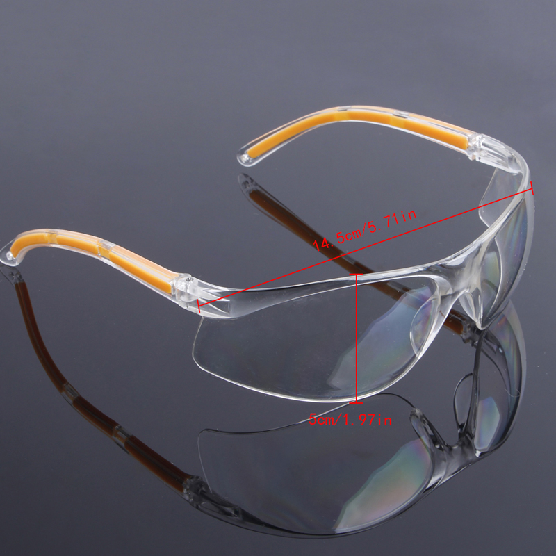 Transparent labor protection goggles