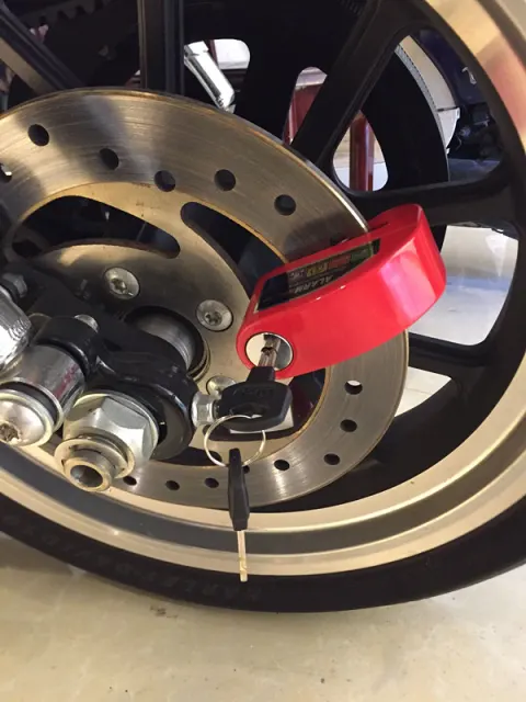 Motorcycle Anti-theft Lock