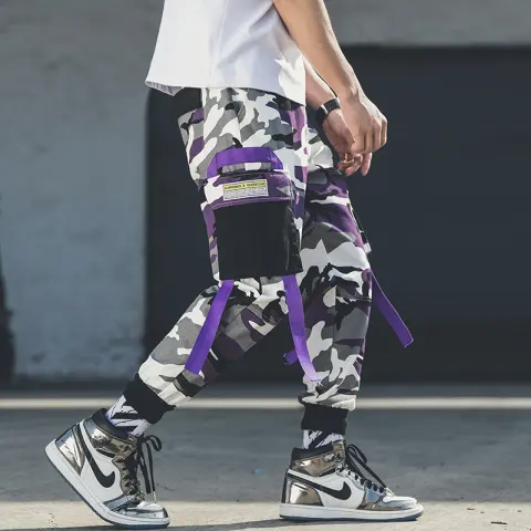 Loose Casual Overalls Men