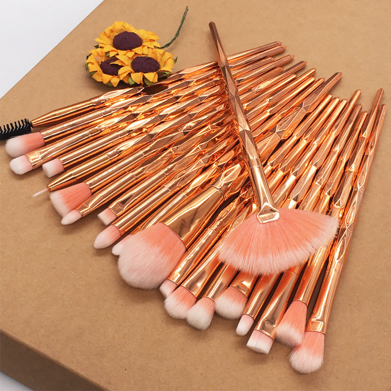 20 makeup brush sets Gold - Shop at LoveMi