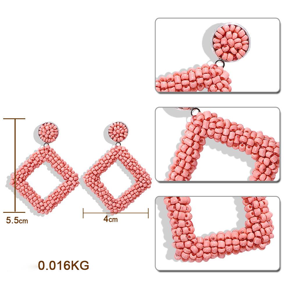 Diamond Bead Earrings