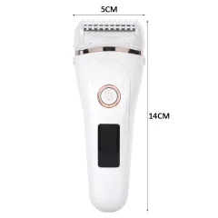 Electric razors are waterproof razors - White - View 1