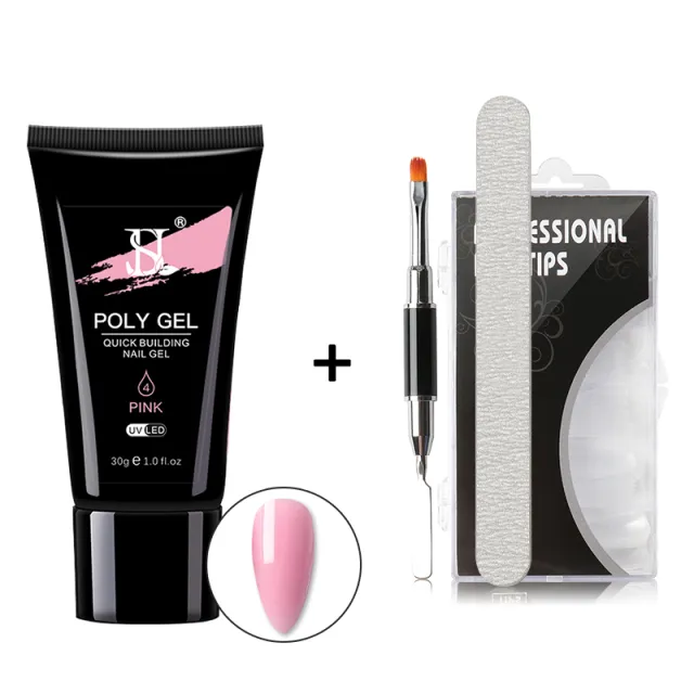 Crystal nail polish Pink - Shop at LoveMi