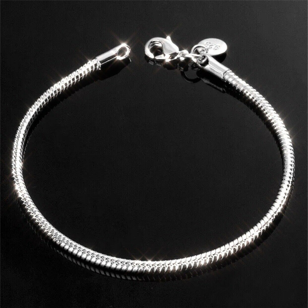 Serpentine beaded bracelet