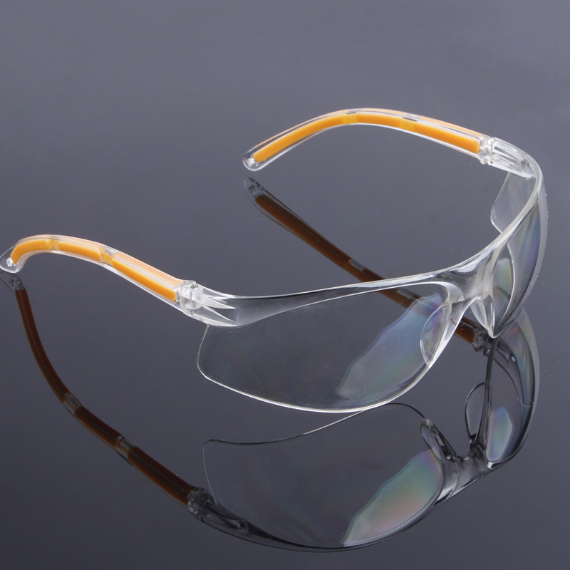 Transparent labor protection goggles