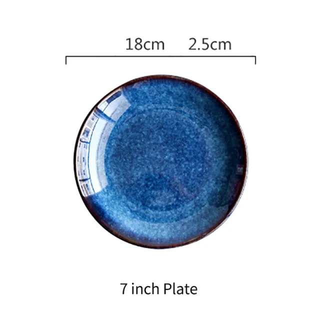 Ceramic tableware and dishes 7In Shallow Dish - Shop at LoveMi