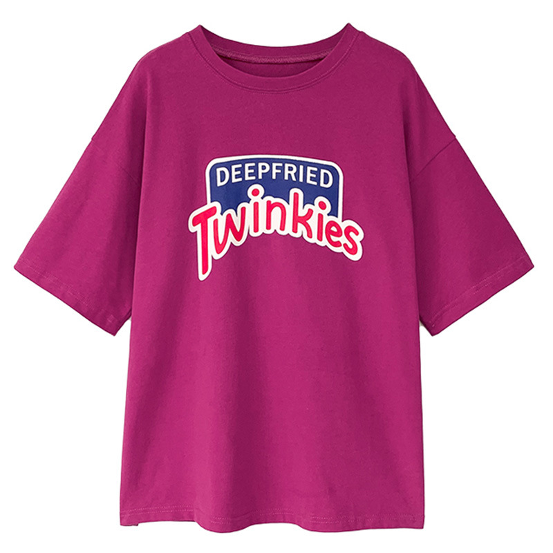 Short-sleeved T-shirt summer student half sleeve