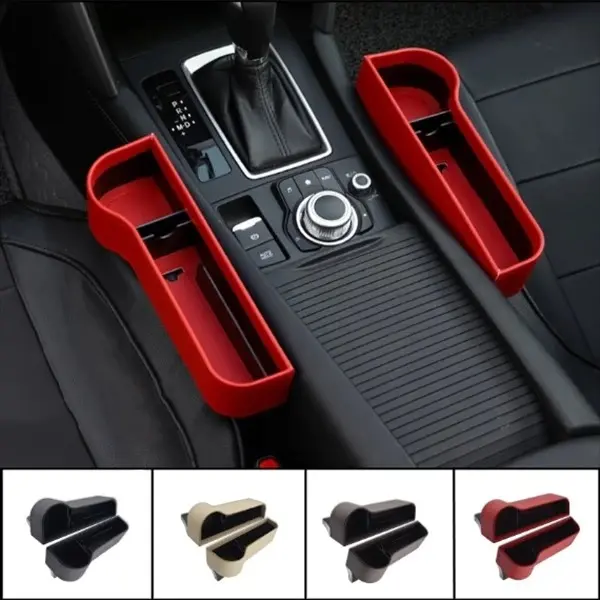 PU Car Organizer Seat Gap Storage Box Car Side