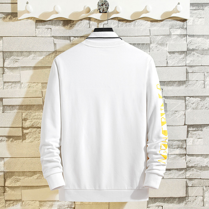 Round neck sweater cotton T-shirt