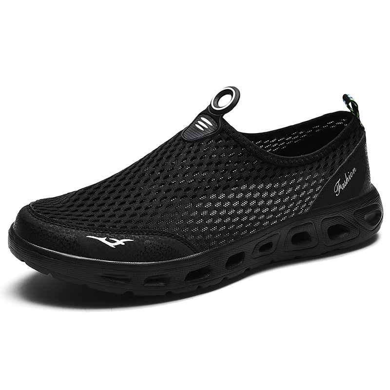 Title 2, Net surface breathable wading shoes for fishing...