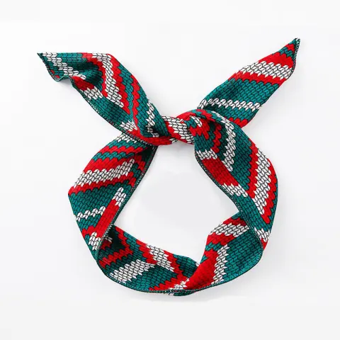 Korean Cross Hair Band Cloth Headdress