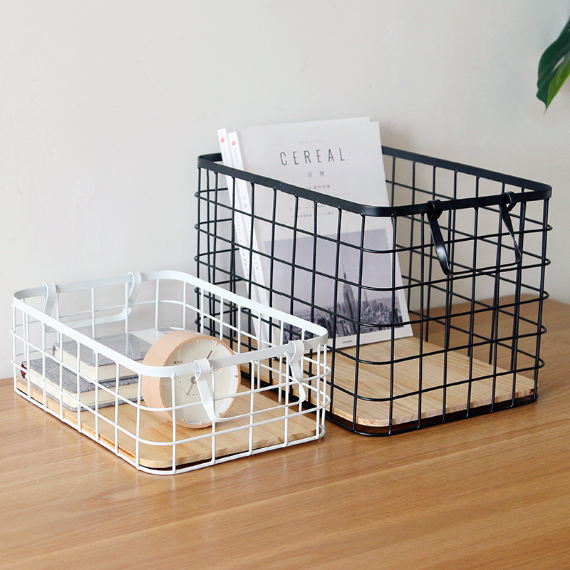 Title 4, Retro ironwork storage basket