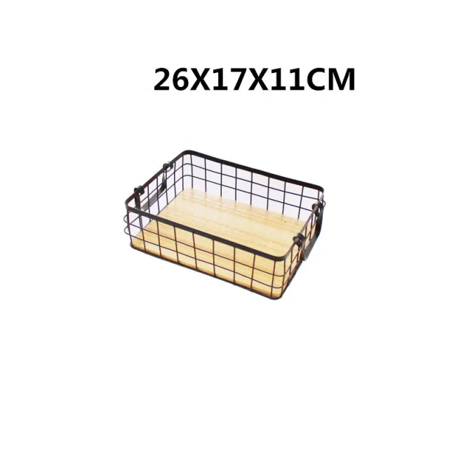 Retro ironwork storage basket Black - Shop at LoveMi
