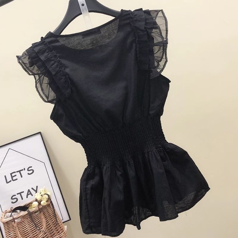 Corset lace vest sun protection clothing