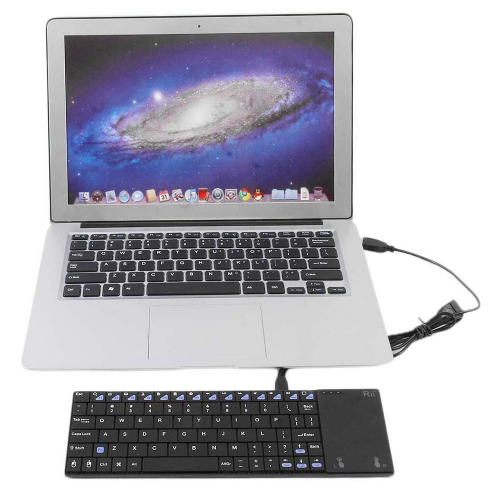 Rii K12 2.4G multimedia trådløs key tastatur - Miniatyr 7