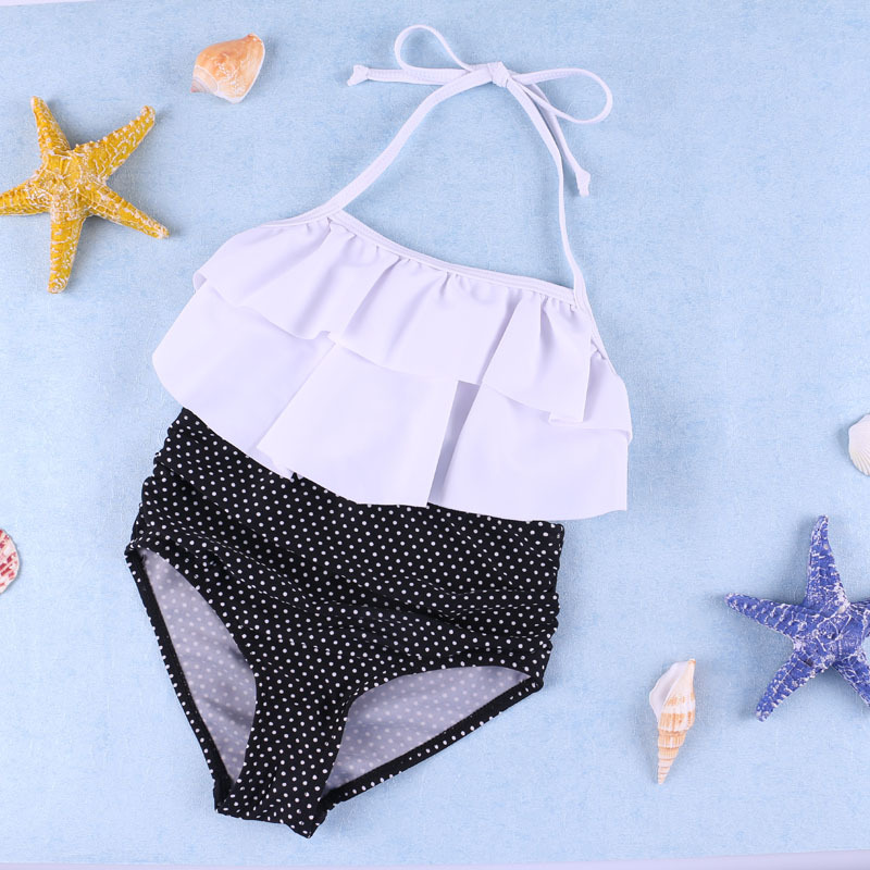 Children's bikini high waist split