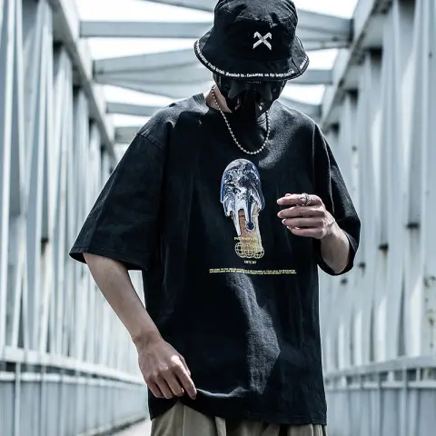 Creative Printing Short Sleeves