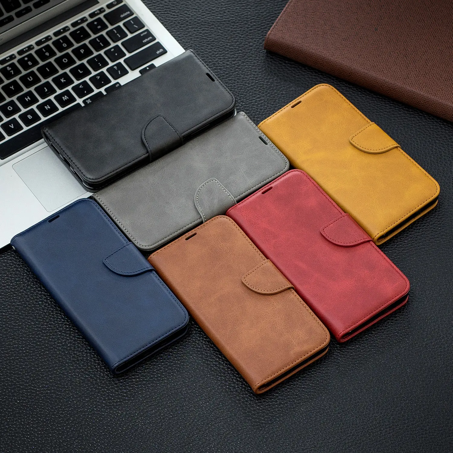 Compatible with Apple, Flip phone case leather
