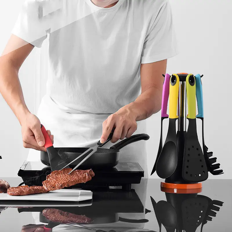 Rainbow Nylon Kitchenware 7 Piece Set