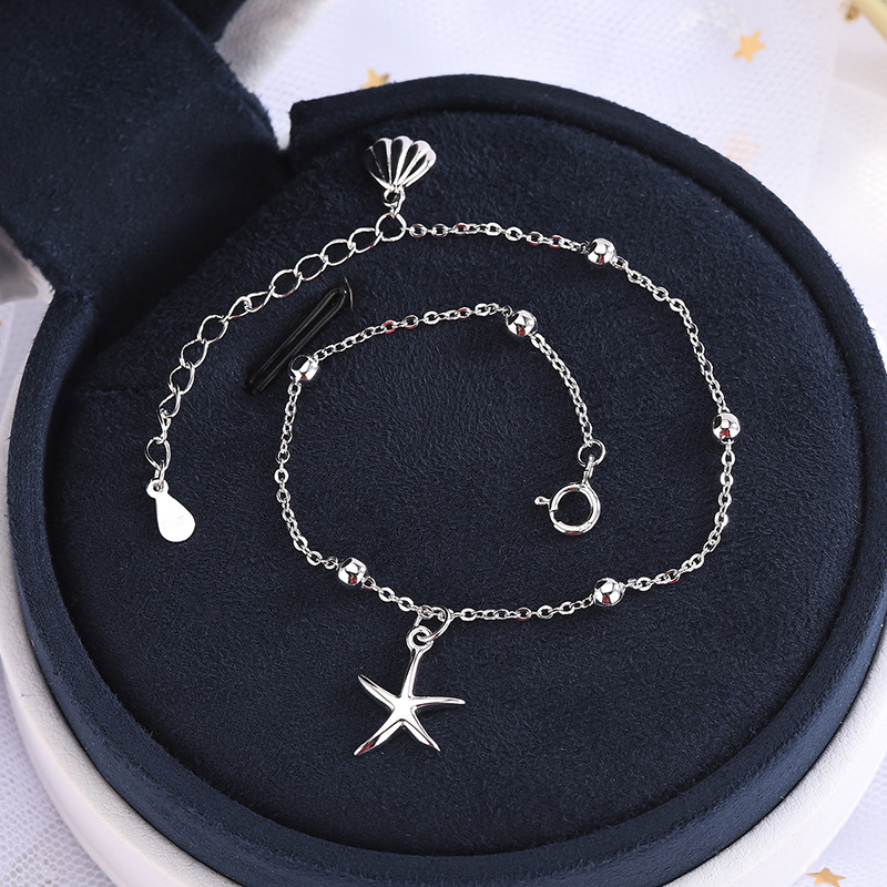 Japanese and Korean style starfish shell bracelet