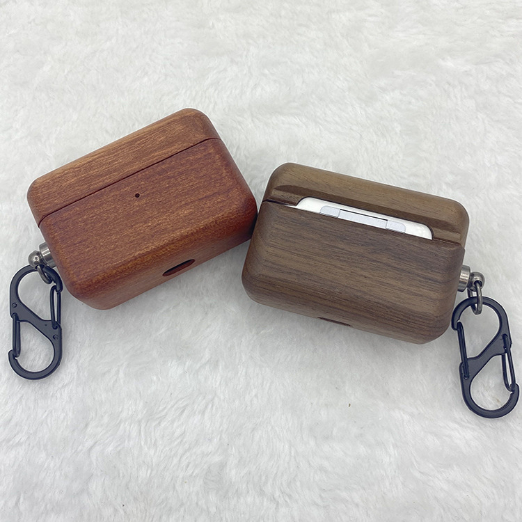 Compatible with Apple, Wooden earphone shell bluetooth earphone cover