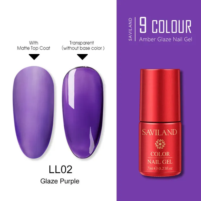 Transparent lasting phototherapy glue Purple - Shop at LoveMi