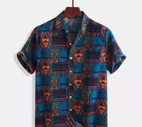 Beach Shirt Printed Men