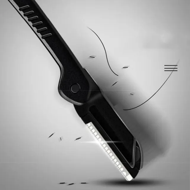 Eyebrow trimmer safety folding type Black - Shop at LoveMi