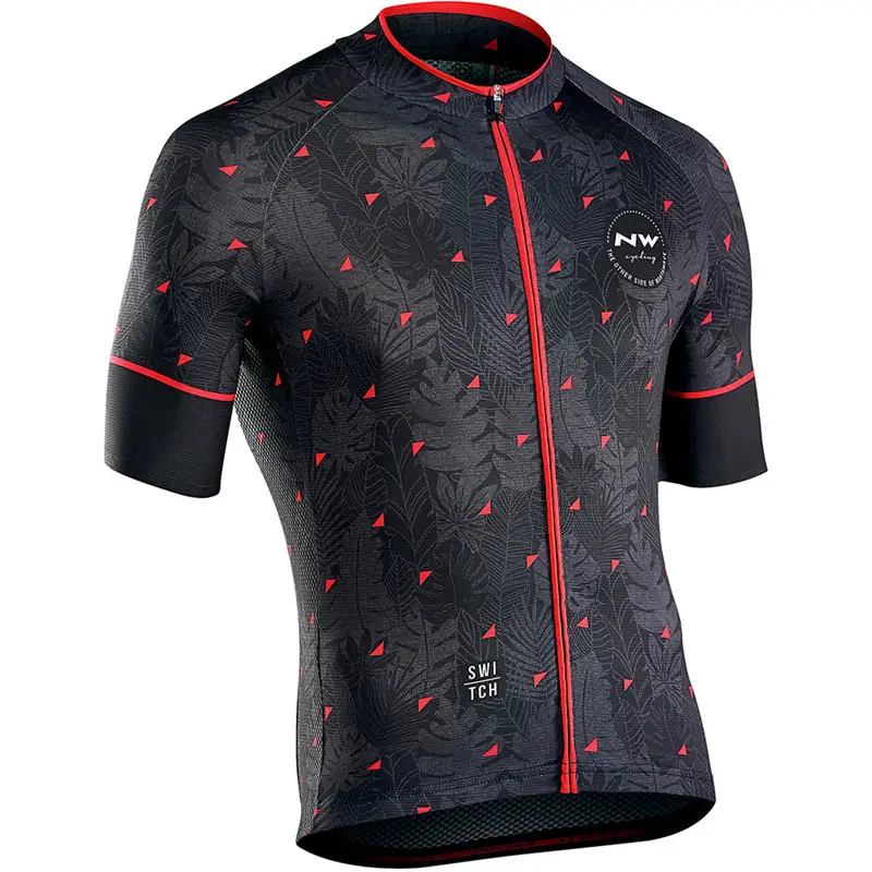 Short-sleeved cycling clothing
