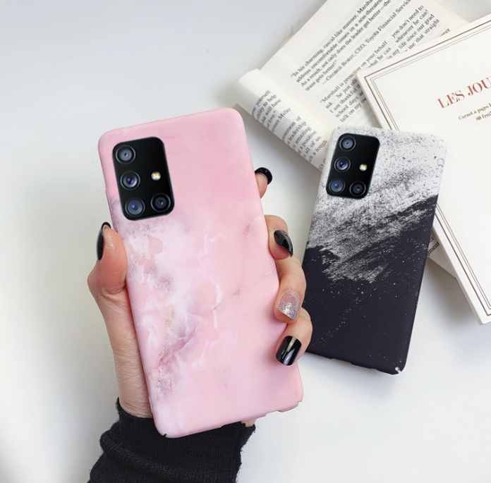 Frosted marble phone case - Image 3