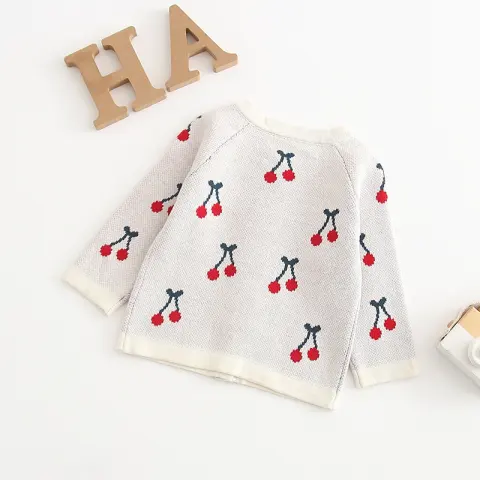 Baby Sweet Cherry Cardigan Jacket