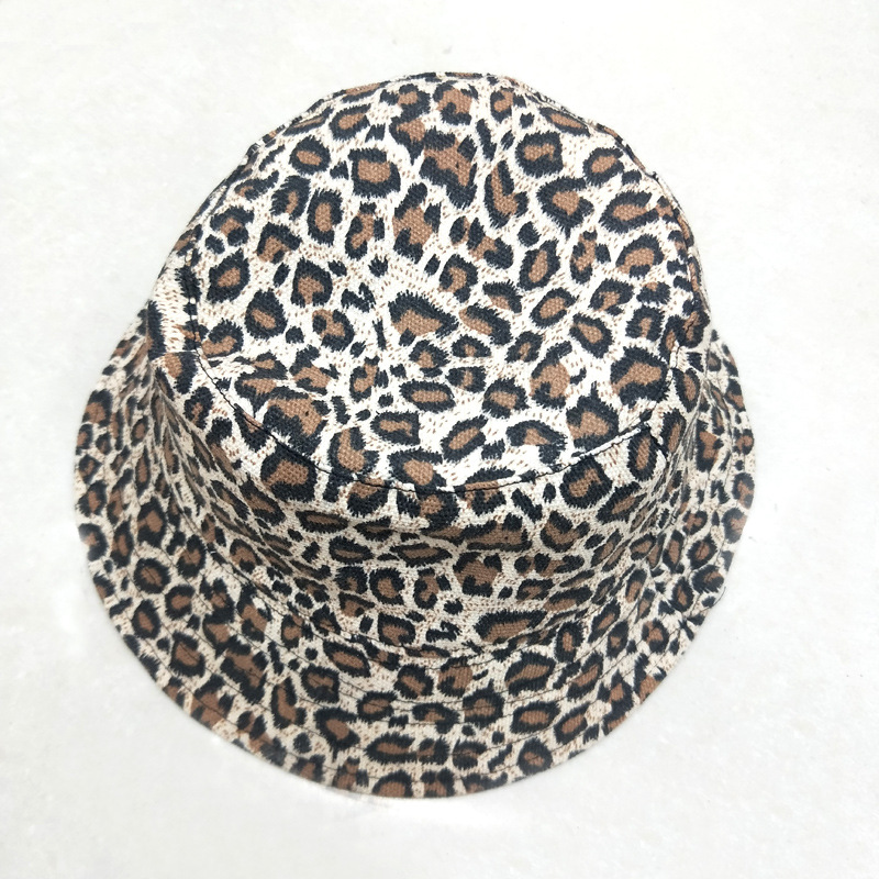 Leopard fisherman hat shade