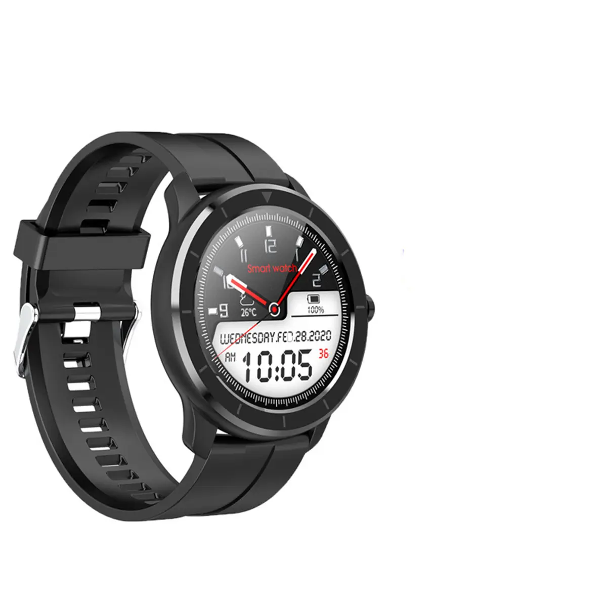 T6 full circle touch smart watch