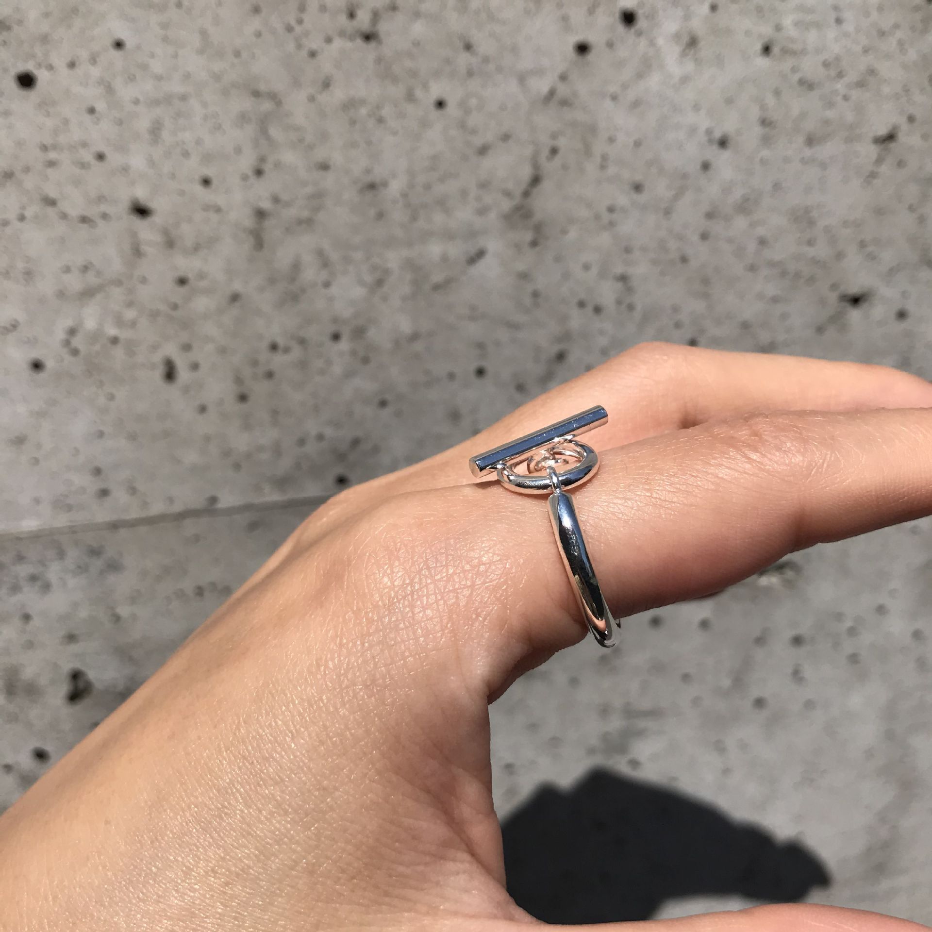 TO buckle minimalist ring