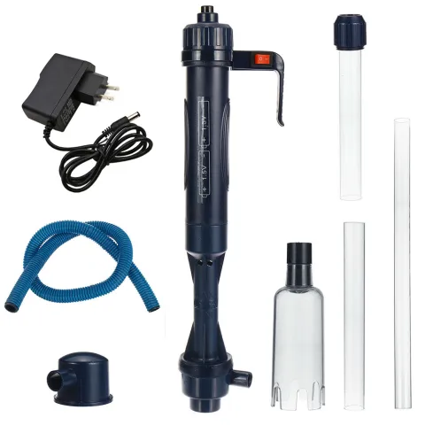 Electric Aquarium Cleaning Siphon Suction Water Pipe